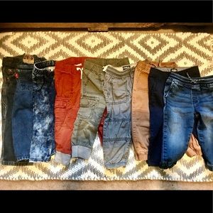 Toddler boy jogger lot Oshkosh Levi cat and jack